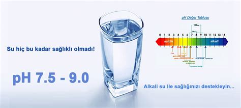 içilebilir su ph değeri